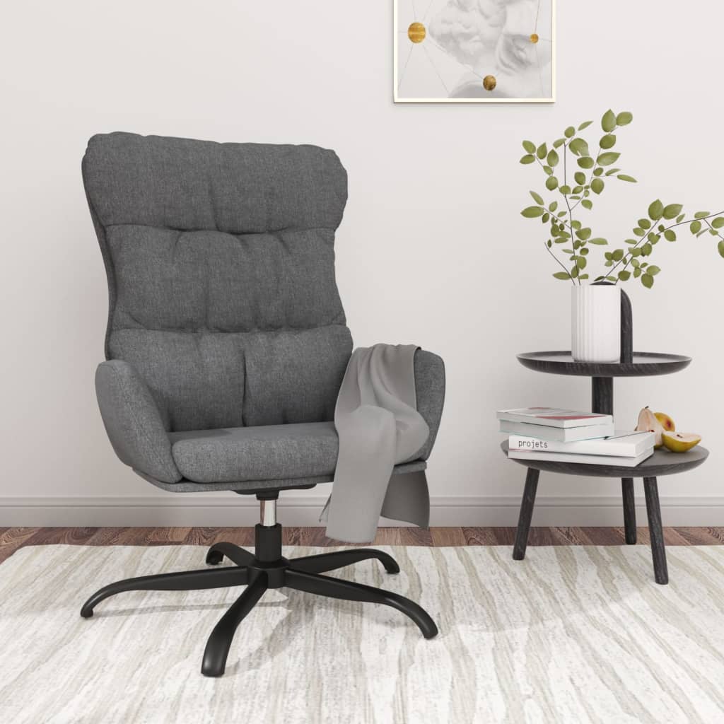 Poltrona Relax Grigio Chiaro in Tessuto | homemem39
