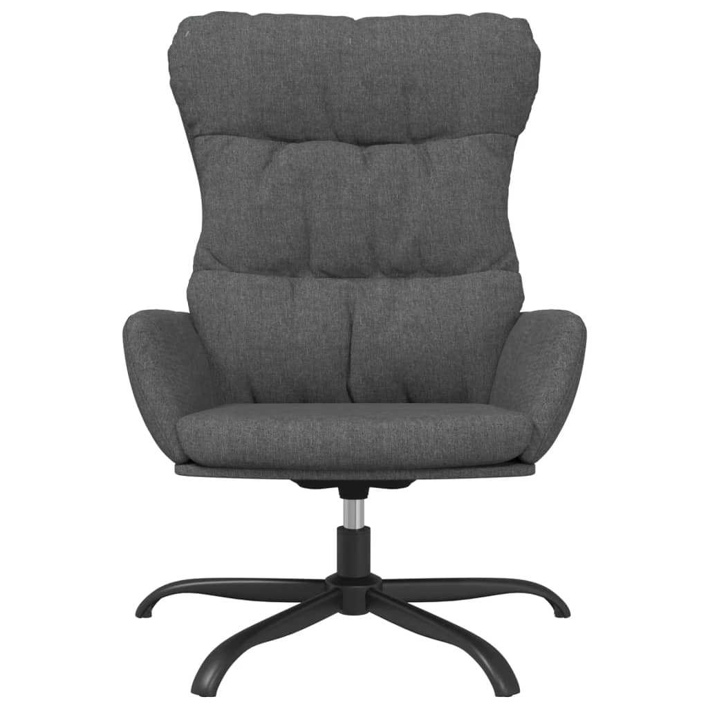 Poltrona Relax Grigio Scuro in Tessuto | homemem39