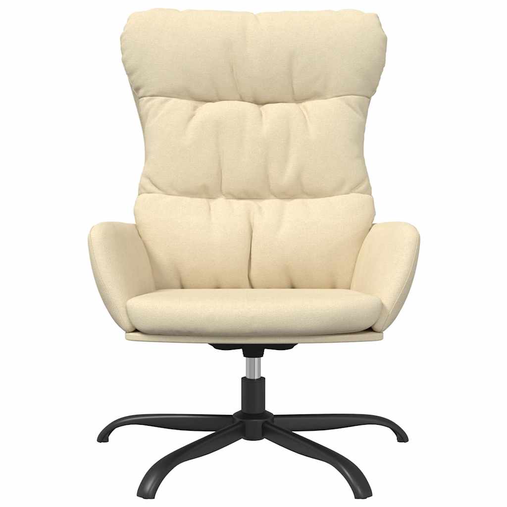 Sedia Relax Crema in Tessuto
