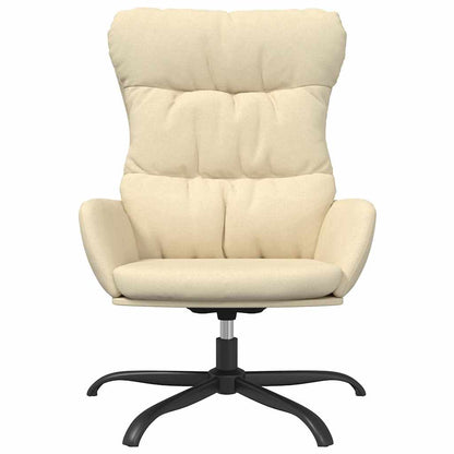 Sedia Relax Crema in Tessuto