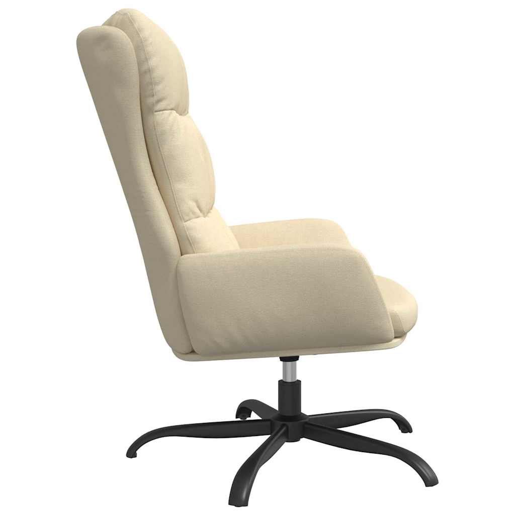 Sedia Relax Crema in Tessuto