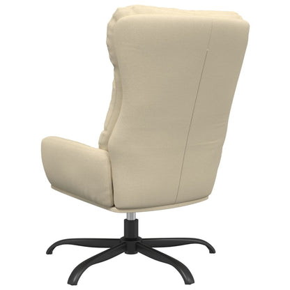 Sedia Relax Crema in Tessuto | homemem39