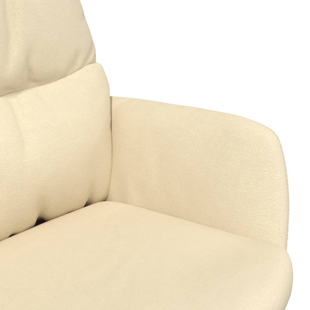 Sedia Relax Crema in Tessuto | homemem39