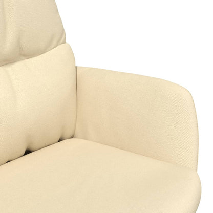 Sedia Relax Crema in Tessuto | homemem39