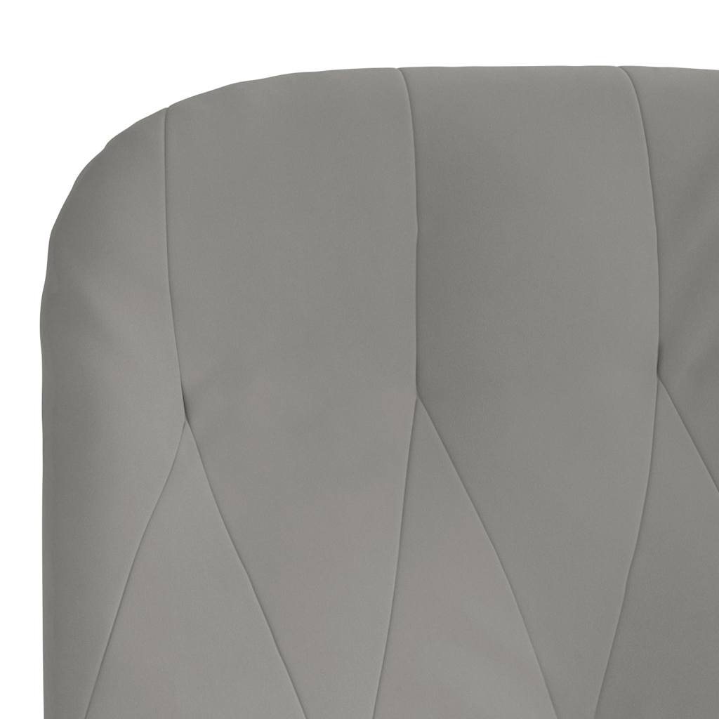 Poltrona Relax Grigio Chiaro in Velluto | homemem39