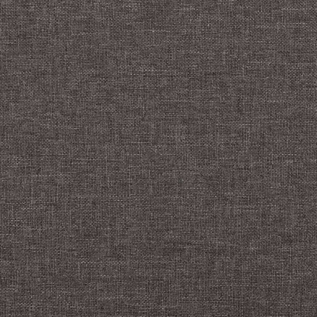 Poltrona Rilassante Grigio Scuro in Tessuto e PVC