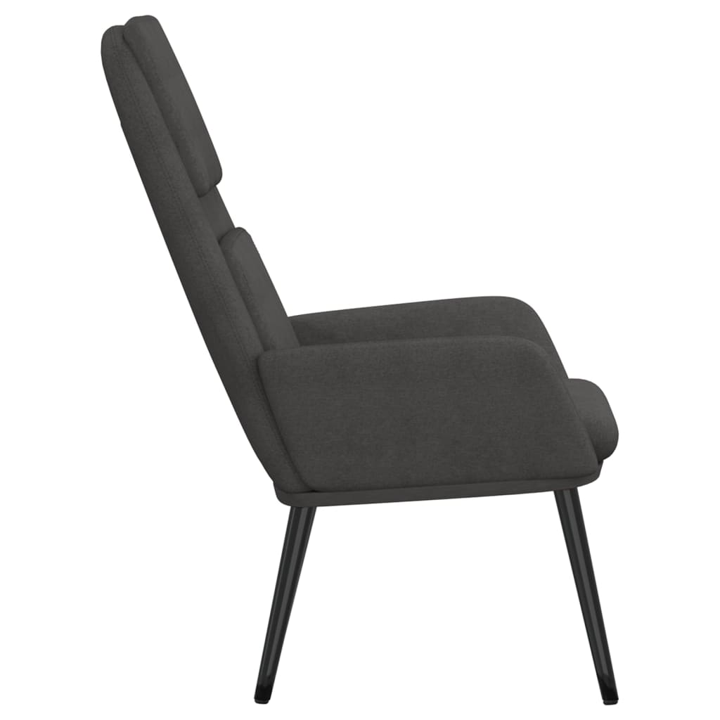 Dark Gray Relax Chair in Fabric