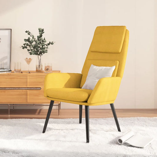 Mustard Yellow Relax Chair in Fabric