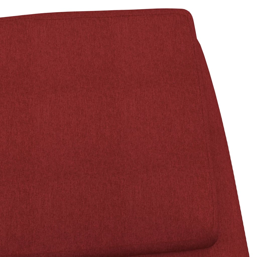 Wine Red Relax Chair in Fabric