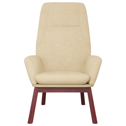 Sedia Relax Crema in Tessuto - homemem39