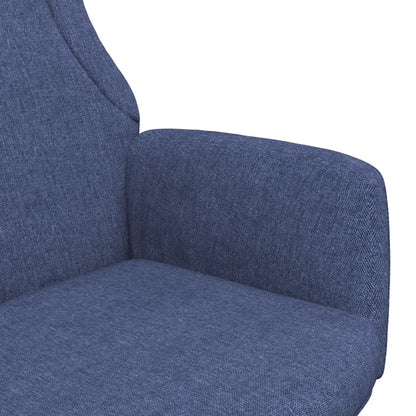 Blue Relax Armchair in Fabric