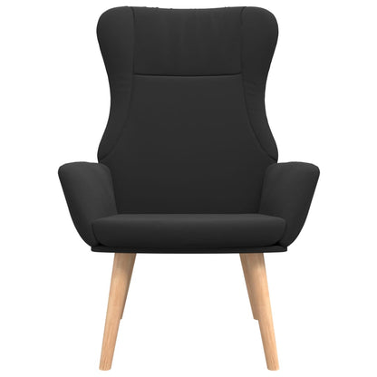 Black Relax Chair in Fabric