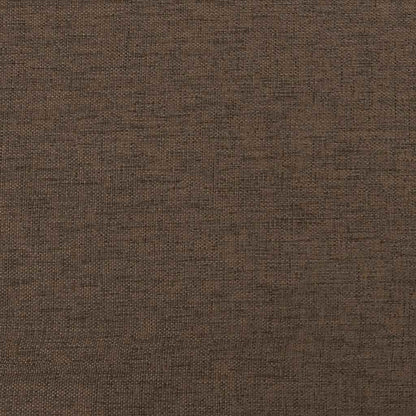 Poggiapiedi Marrone 45x29,5x35 cm in Tessuto