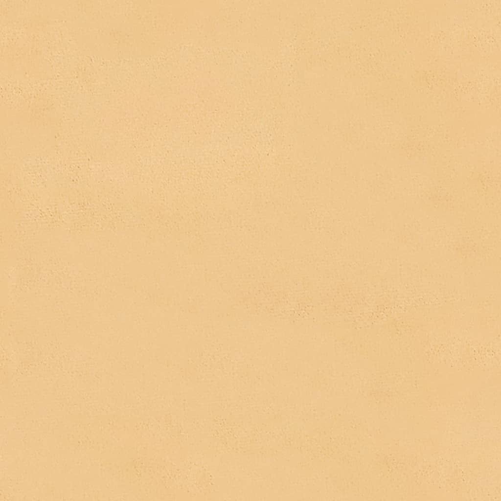 Sgabello Crema 60x60x36 cm in Microfibra - homemem39