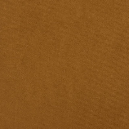 Poggiapiedi Marrone 60x60x36 cm in Velluto - homemem39