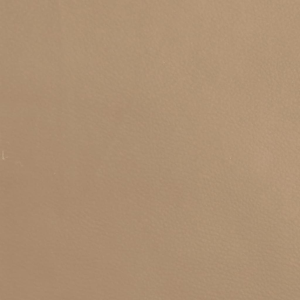 Sdraio con Cuscini e Capezzale Cappuccino in Similpelle