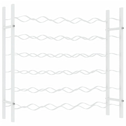 Portabottiglie per 36 Bottiglie Metallo Bianco