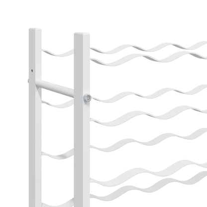 Portabottiglie per 36 Bottiglie Metallo Bianco