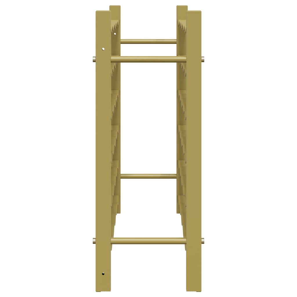 Portabottiglie per 36 Bottiglie Metallo Oro | homemem39