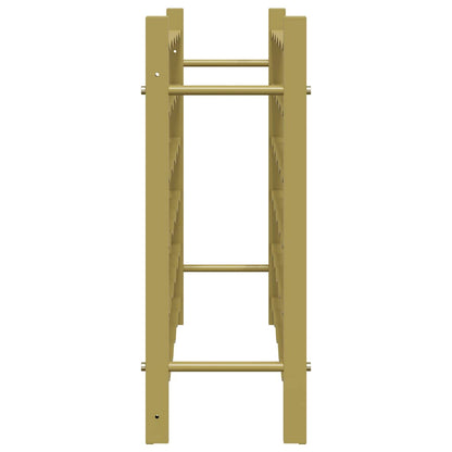 Portabottiglie per 36 Bottiglie Metallo Oro | homemem39