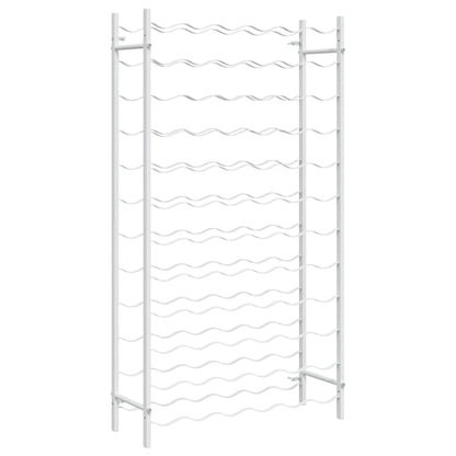 Portabottiglie per 72 Bottiglie Metallo Bianco | homemem39