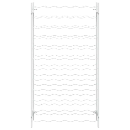 Portabottiglie per 72 Bottiglie Metallo Bianco | homemem39