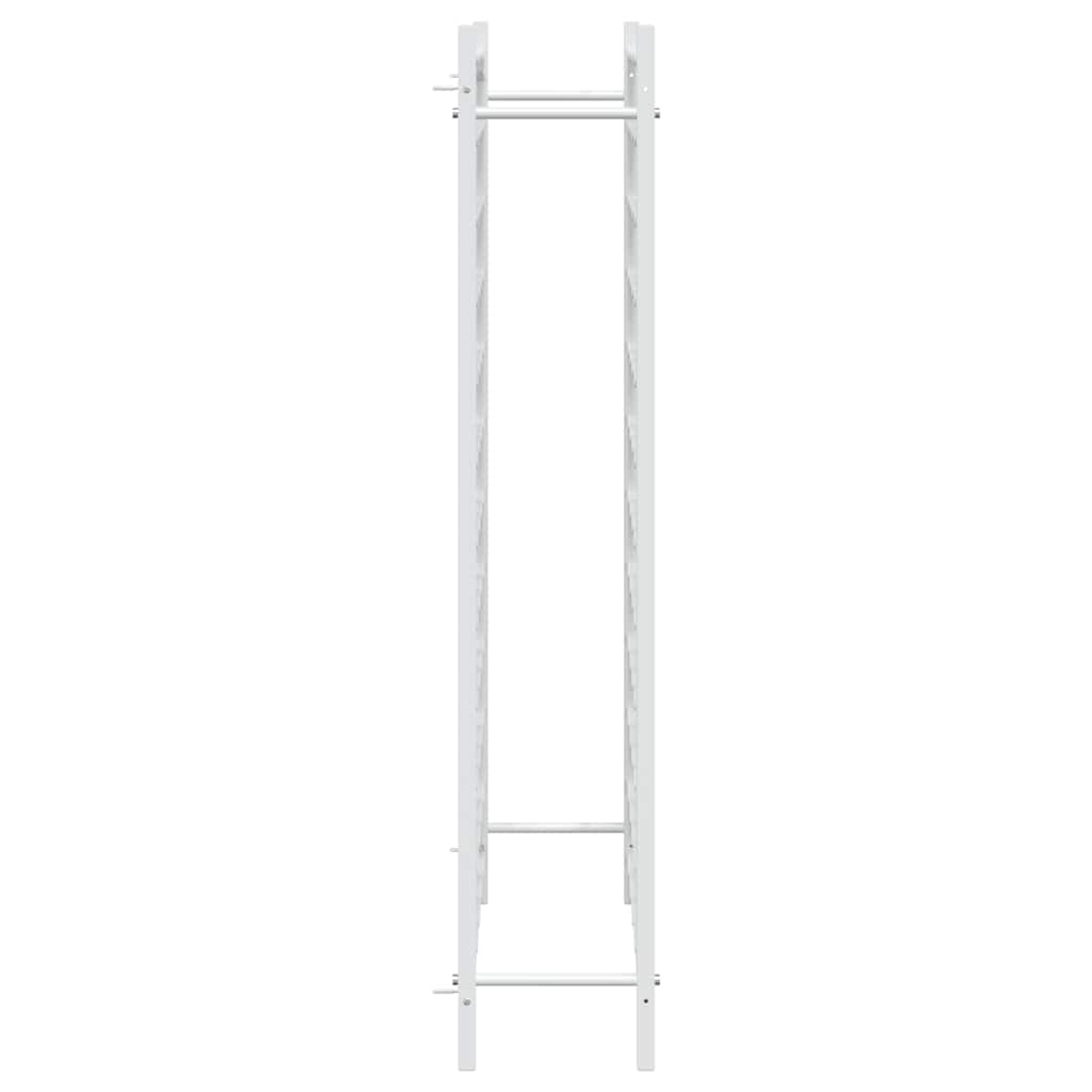 Portabottiglie per 72 Bottiglie Metallo Bianco