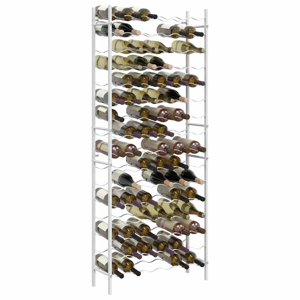 Portabottiglie per 96 Bottiglie Metallo Bianco