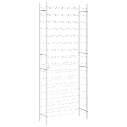 Portabottiglie per 96 Bottiglie Metallo Bianco