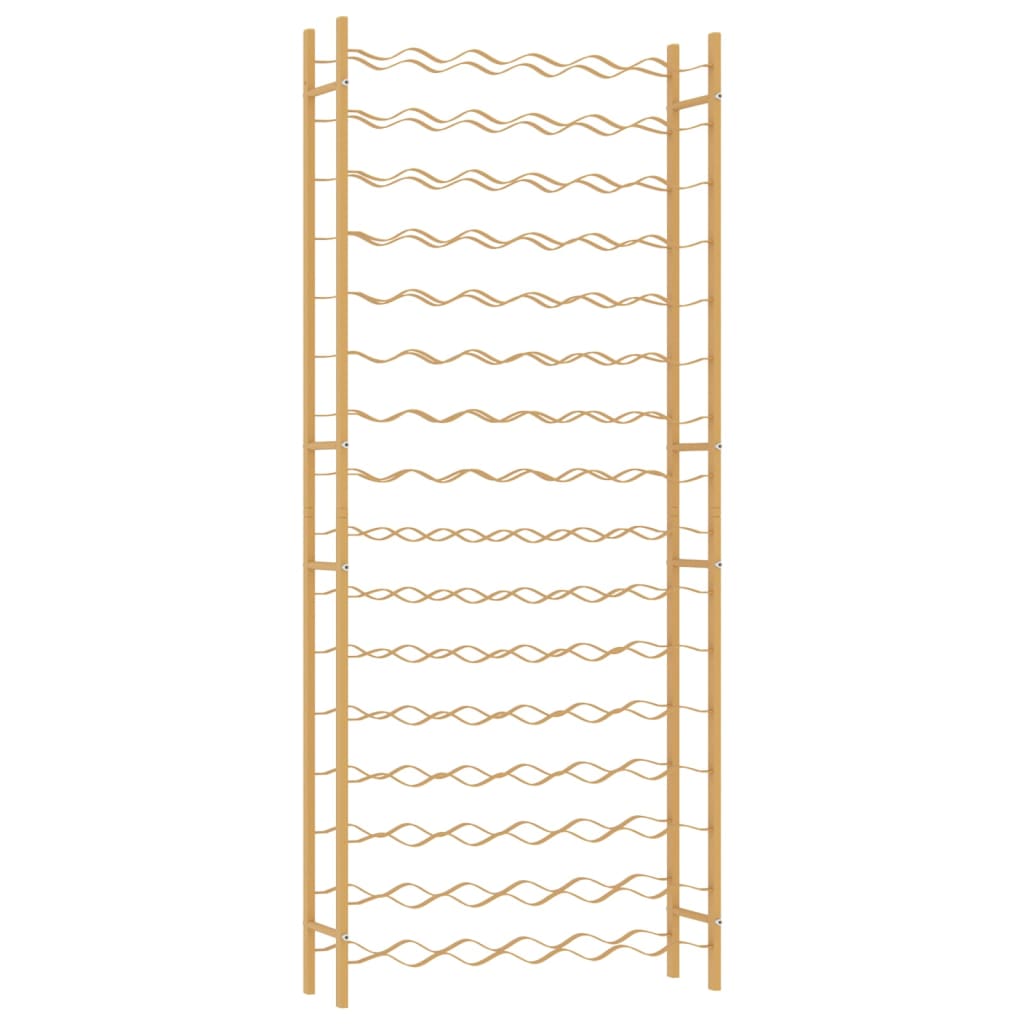 Portabottiglie per 96 Bottiglie Metallo Oro