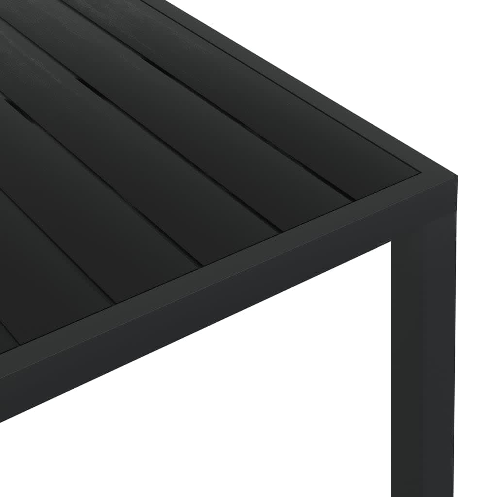 Set Pranzo da Giardino 9 pz con Cuscini in Polyrattan Grigio | homemem39