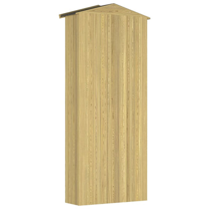 Capanno per Attrezzi da Giardino 87x33x222cm in Pino Impregnato - homemem39