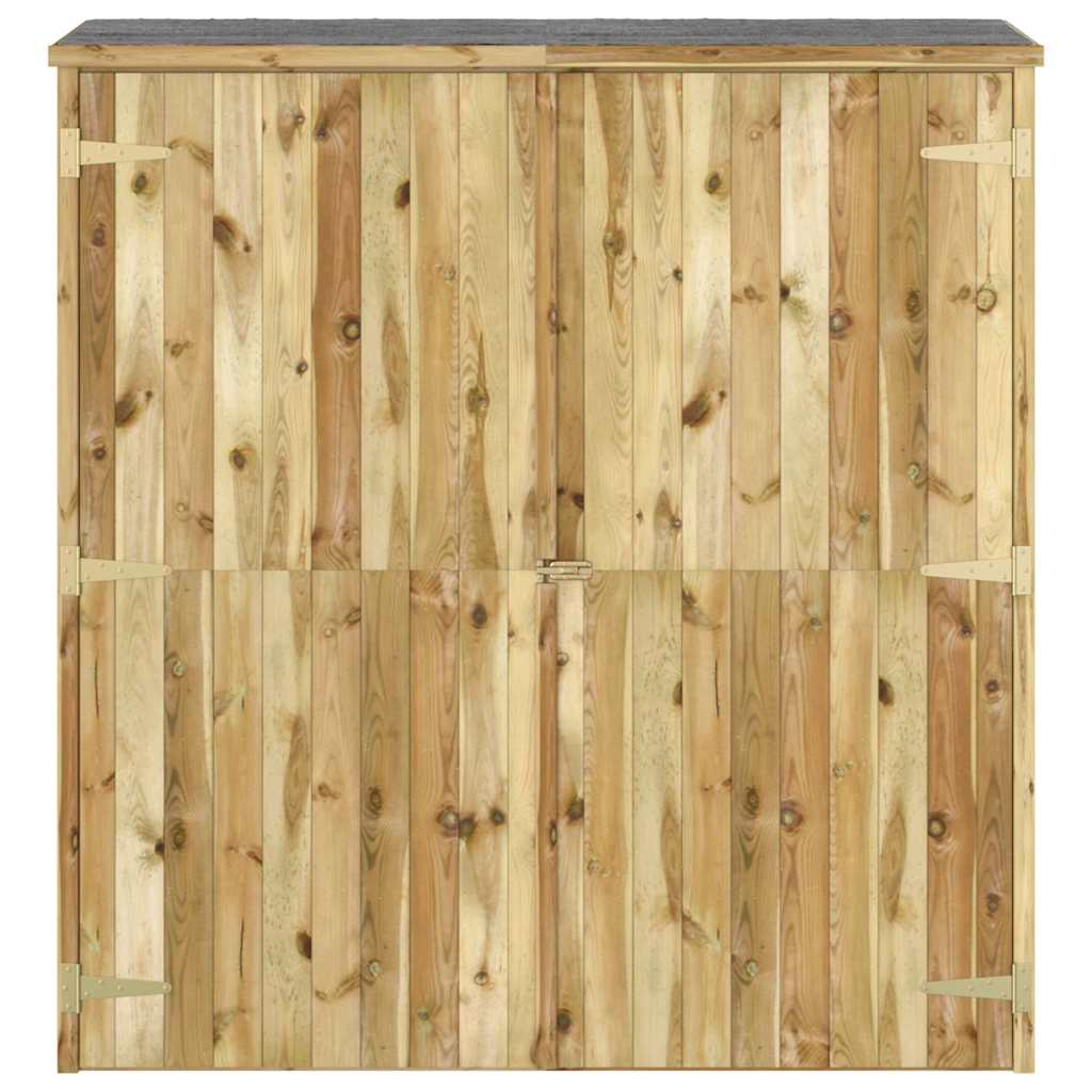 Rimessa Attrezzi Giardino 163x50x171 cm Massello di Pino | homemem39