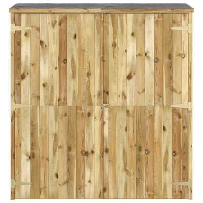 Rimessa Attrezzi Giardino 163x50x171 cm Massello di Pino | homemem39
