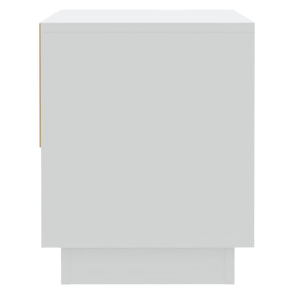 Comodini 2 pz Bianchi 45x34x44 cm in Truciolato - homemem39