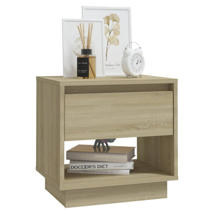 Comodini 2 pz Rovere Sonoma 45x34x44 cm in Truciolato