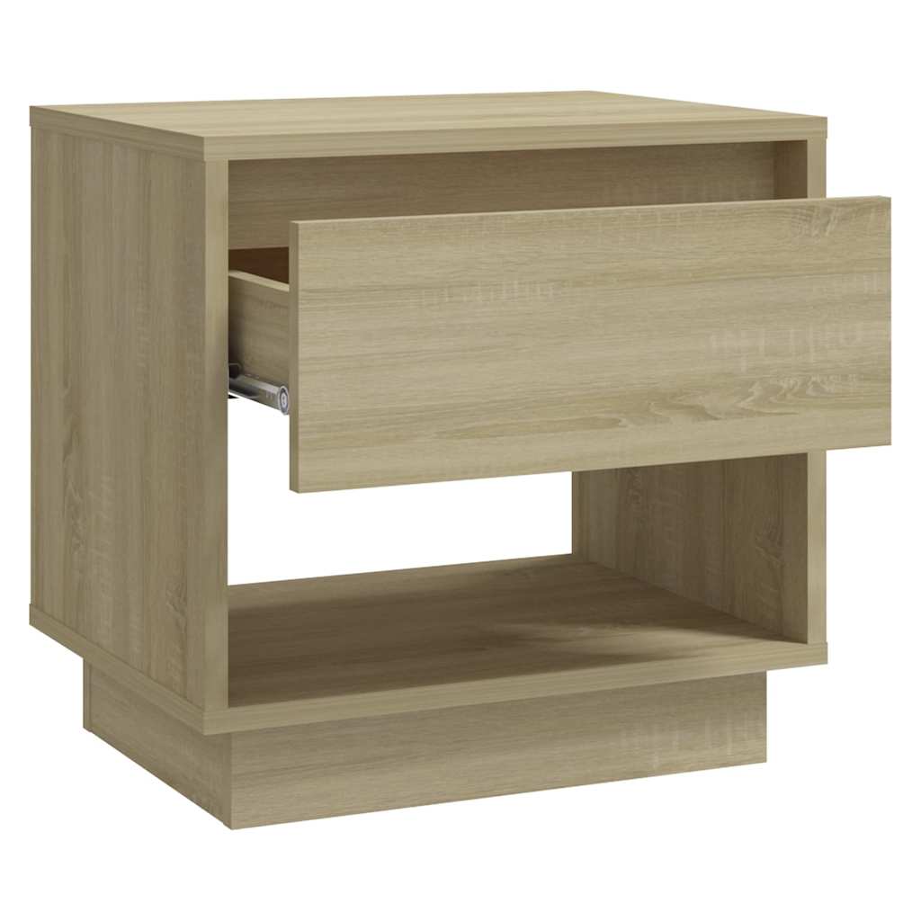 Comodini 2 pz Rovere Sonoma 45x34x44 cm in Truciolato