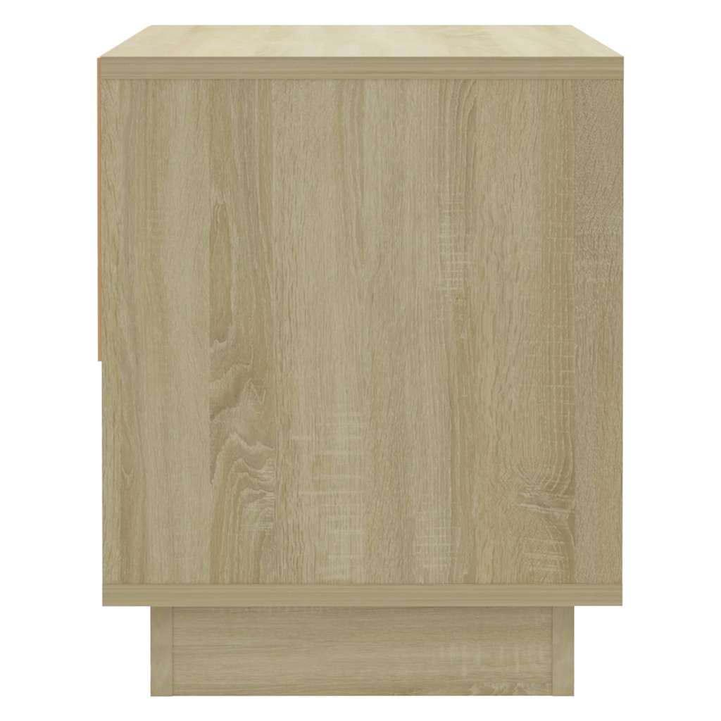 Comodini 2 pz Rovere Sonoma 45x34x44 cm in Truciolato