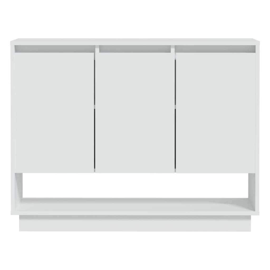 Credenza Bianca 97x31x75 cm in Truciolato - homemem39