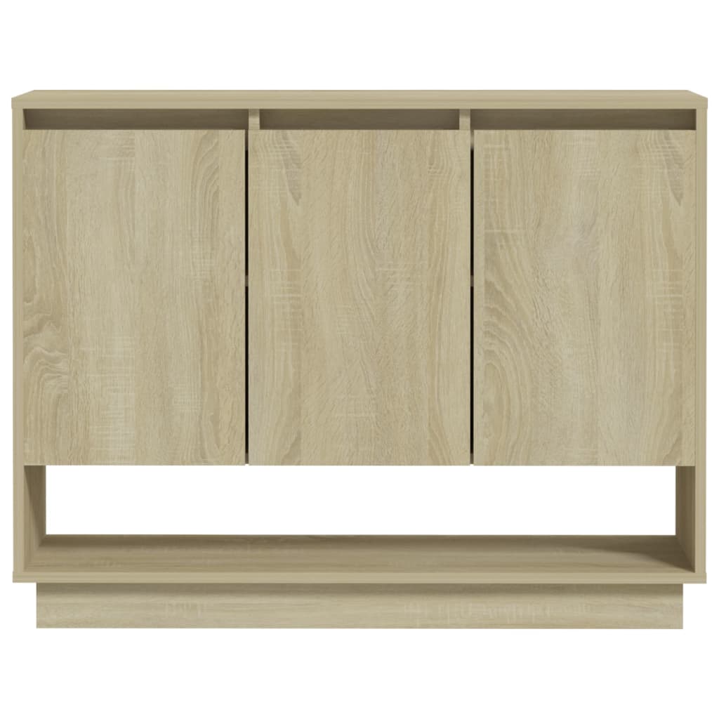 Credenza Rovere Sonoma 97x31x75 cm in Truciolato - homemem39