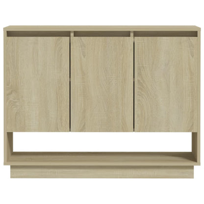 Credenza Rovere Sonoma 97x31x75 cm in Truciolato - homemem39