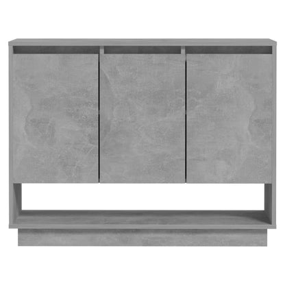 Credenza Grigio Cemento 97x31x75 cm in Truciolato - homemem39