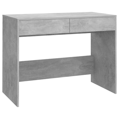 Scrivania Grigio Cemento 101x50x76,5 cm in Truciolato - homemem39