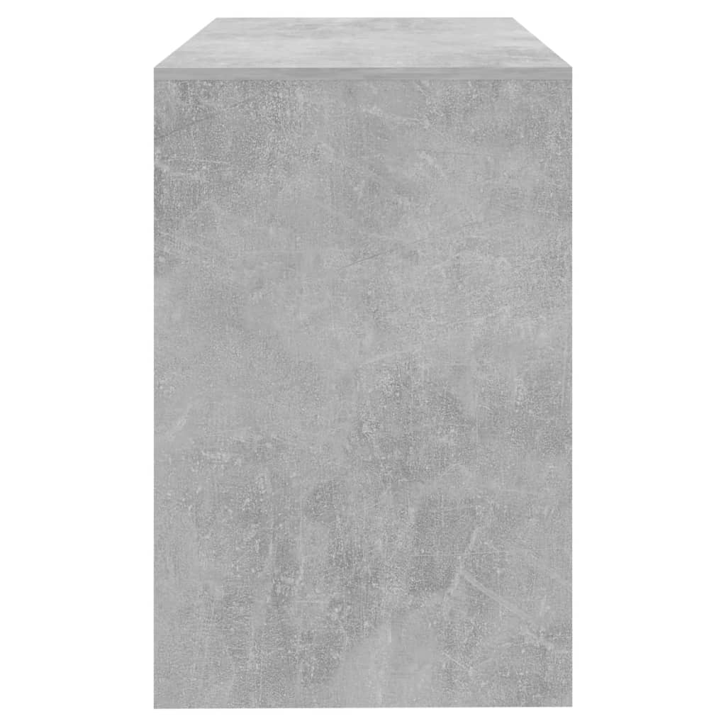 Scrivania Grigio Cemento 101x50x76,5 cm in Truciolato - homemem39