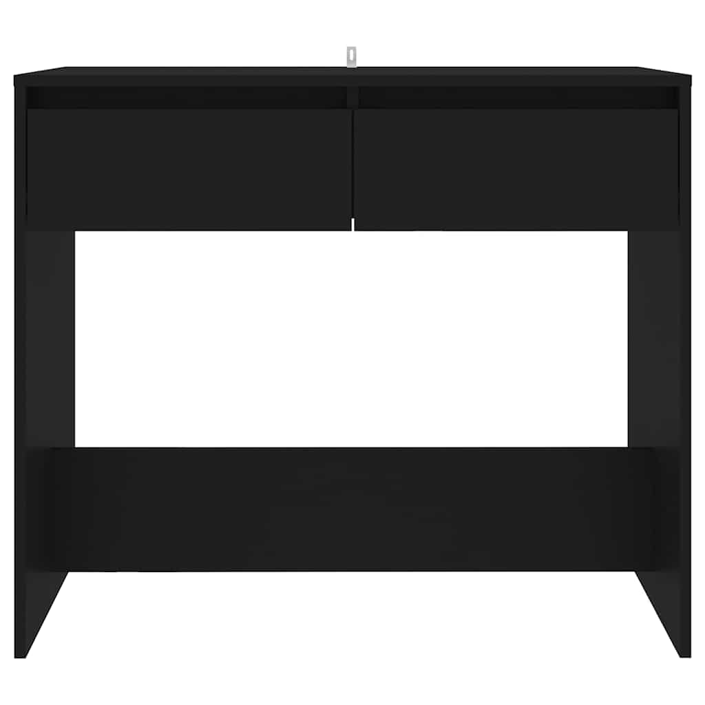 Tavolo Consolle Nero 89x41x76,5 cm in Acciaio | homemem39