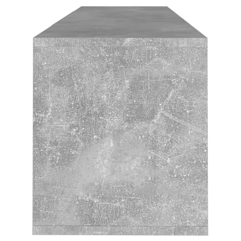 Mobile TV Grigio Cemento 120x30x40,5 cm in Truciolato - homemem39