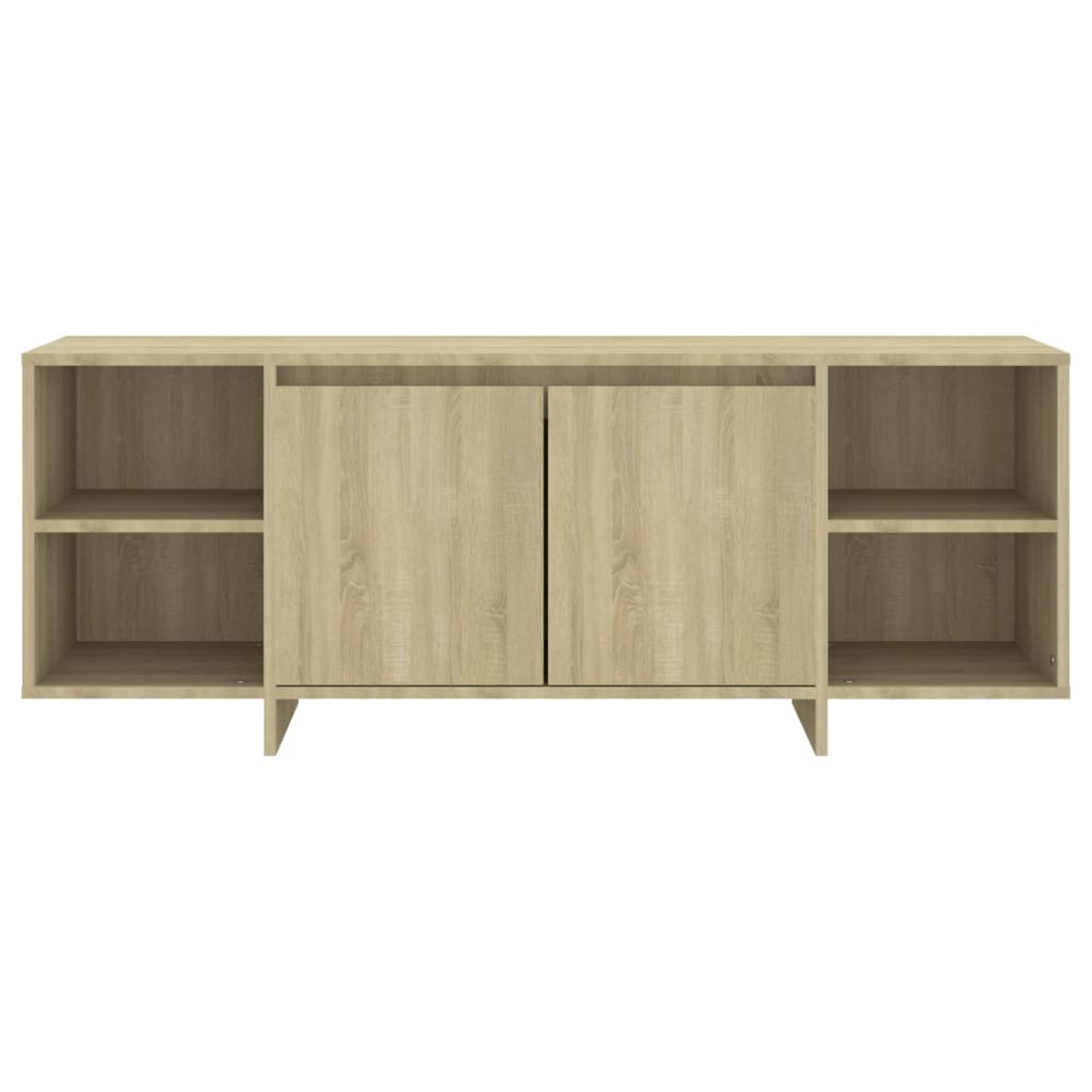 Mobile Porta TV Rovere Sonoma 130x35x50 cm in Truciolato - homemem39