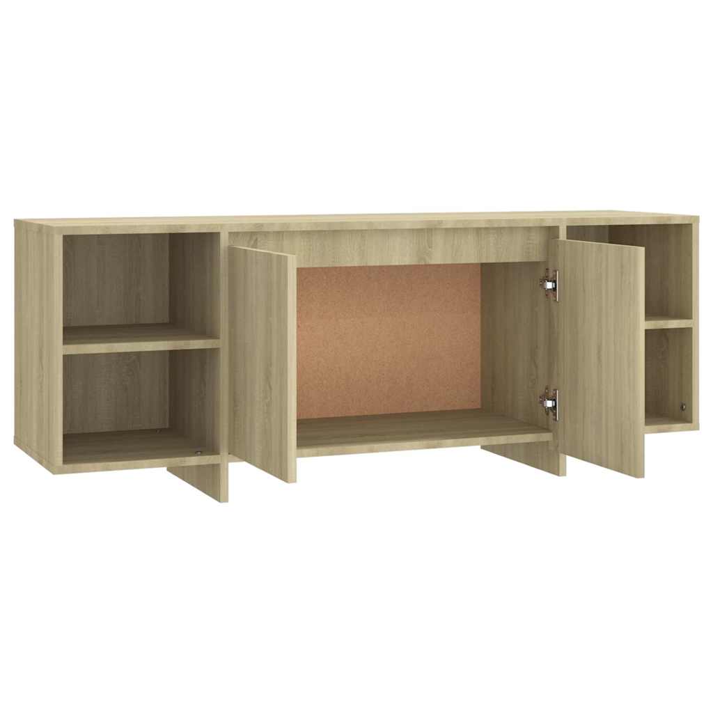 Mobile Porta TV Rovere Sonoma 130x35x50 cm in Truciolato