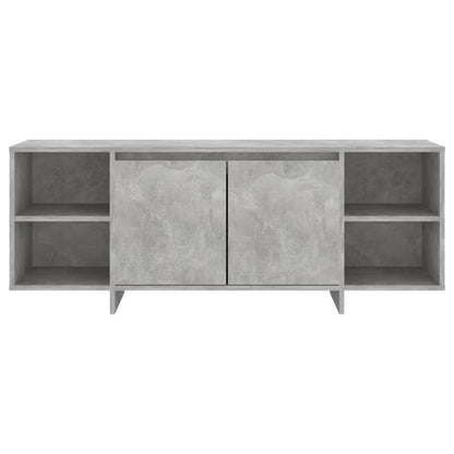 Mobile TV Grigio Cemento 130x35x50 cm in Truciolato - homemem39