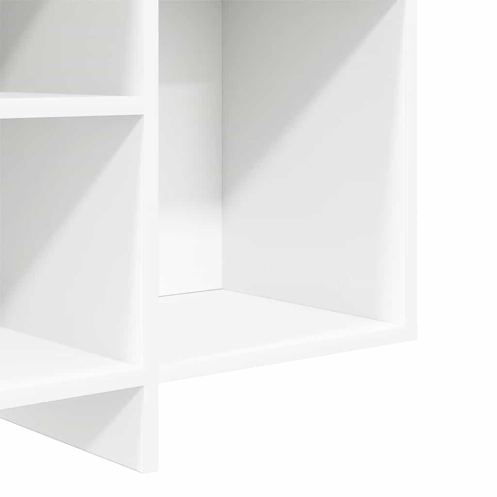 Credenza Bianca 120x30x75 cm in Legno Multistrato - homemem39